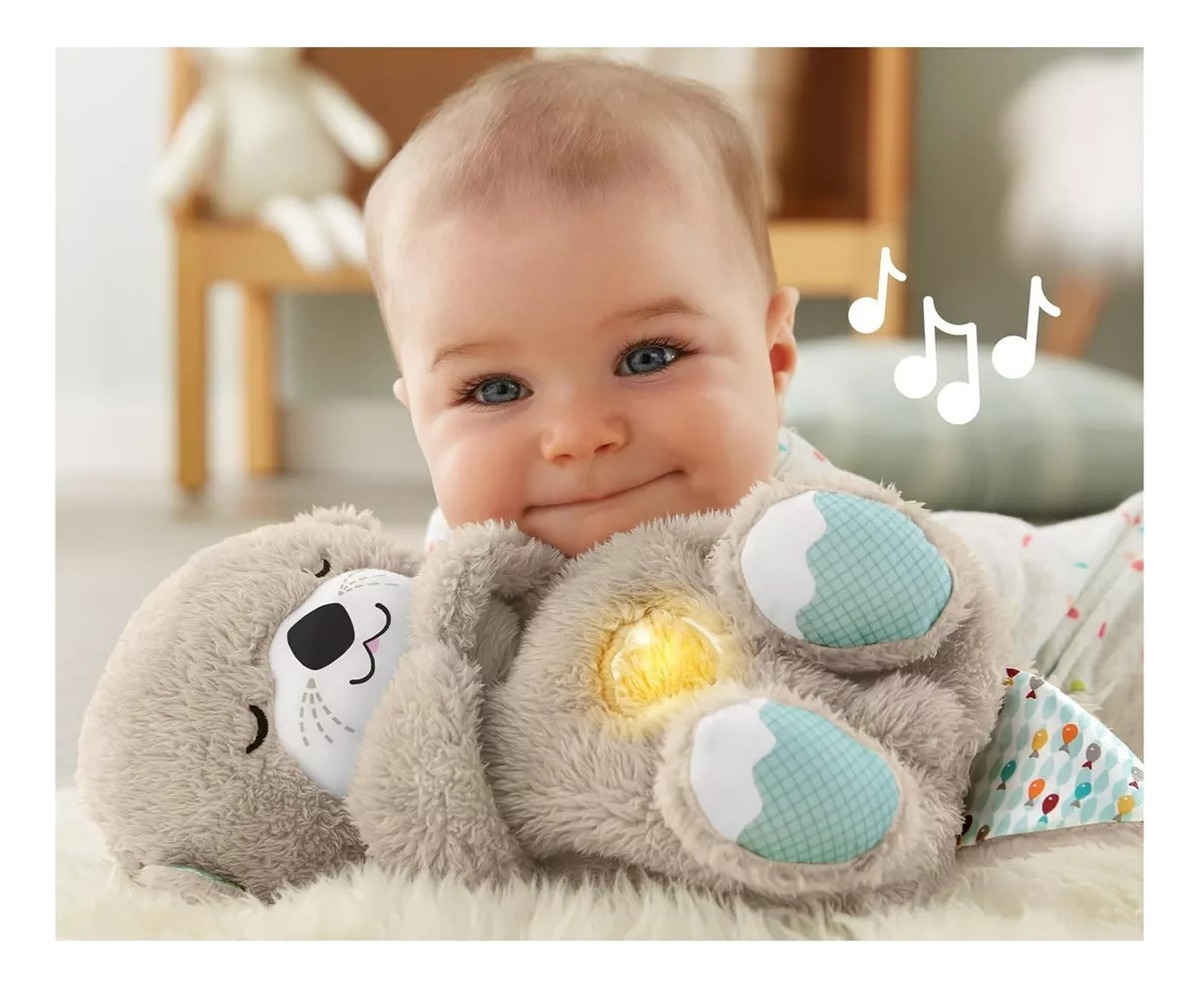 PELUCHE NUTRIA JUGUETE ANIMAL RESPIRA BEBES DORMIR LAU - 10