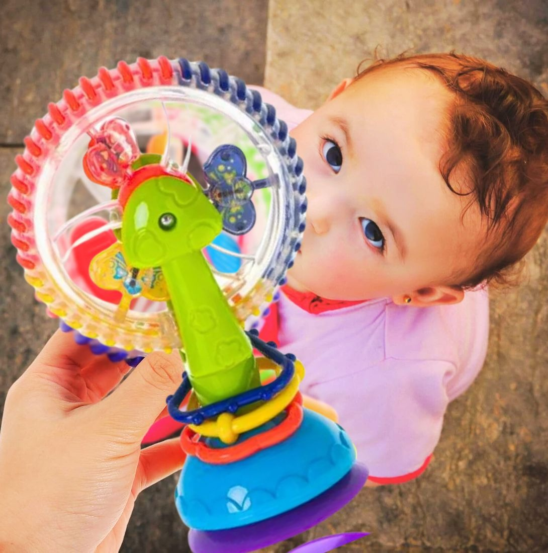 SONAJERO DIDACTICO SOPAPA JUGUETE VUELTA AL MUNDO BEBE LAU - 6