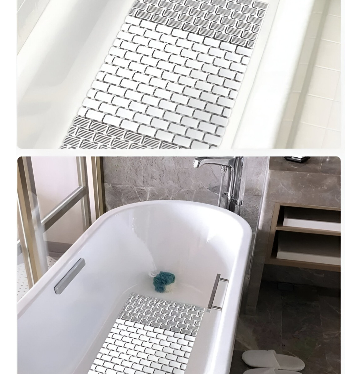 ALFOMBRA BAÑO DUCHA ANTIDESLIZANTE AGUJEROS DRENAJE JHN - 8