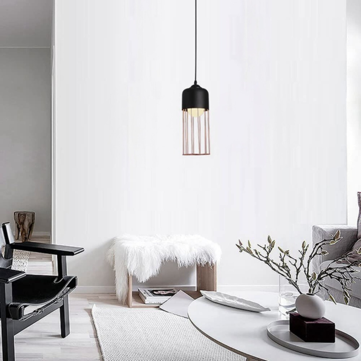 LAMPARA COLGANTE TECHA MODERNA ELEGANTE HOGAR LAU - 7