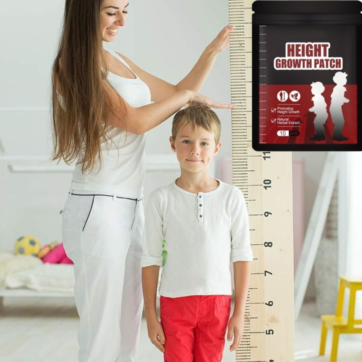 PARCHES HERBALES PIES ESTIMULACIÓN CRECIMIENTO 6 PACK JHN - 5