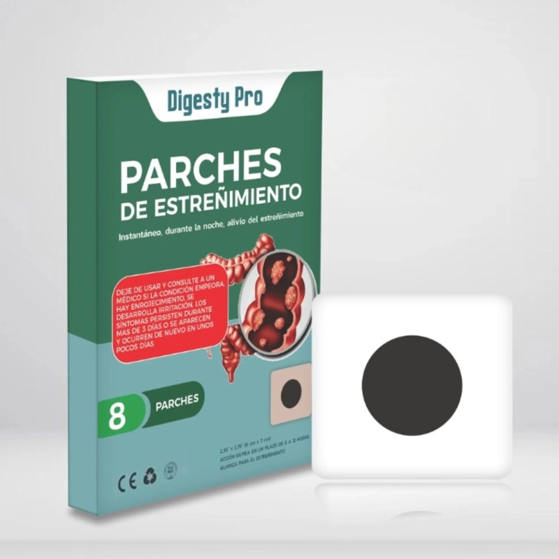 PARCHES ALIVIO ESTREÑIMIENTO DIGESTIÓN EFICAZ 9 PACK JHN - 10