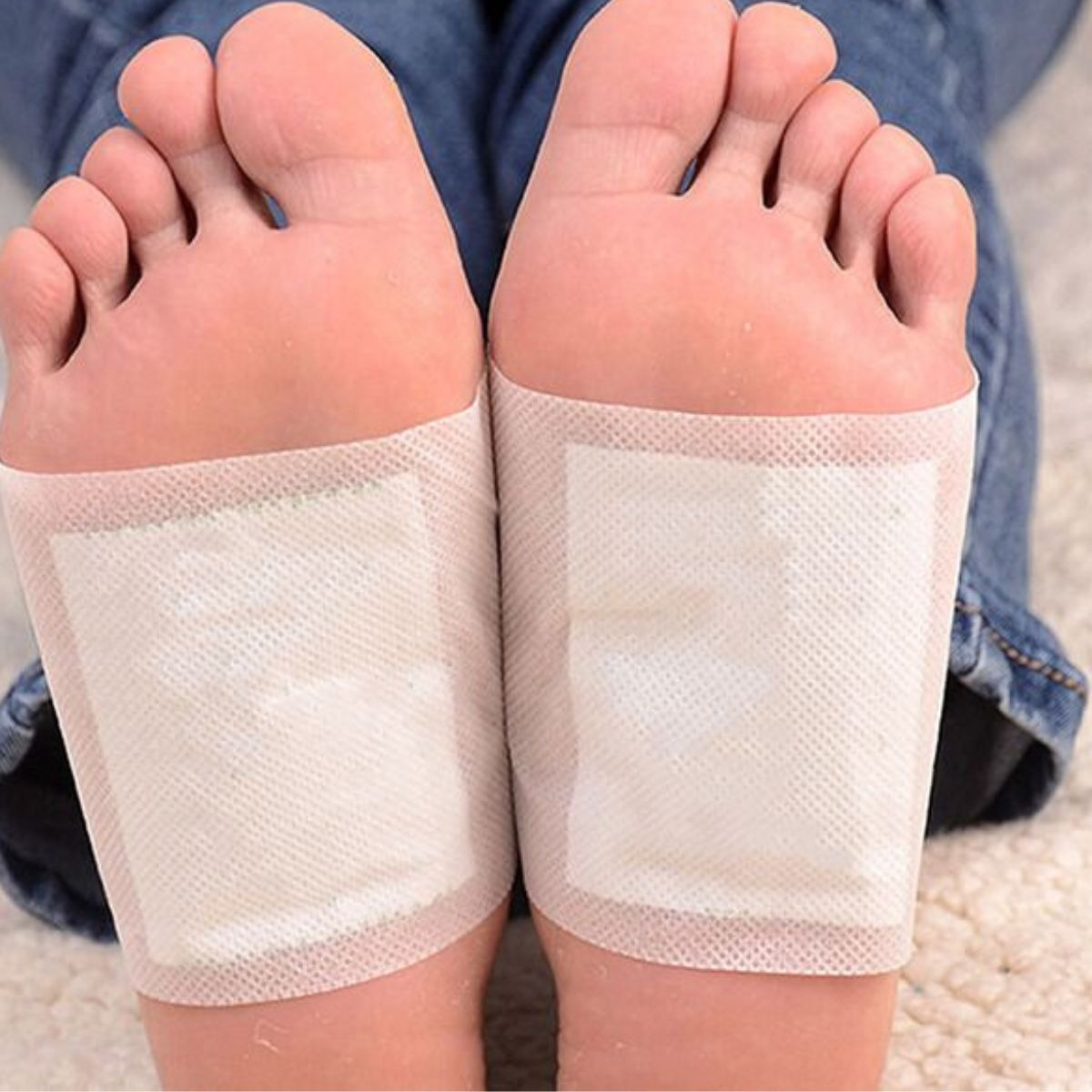 PARCHES DESINTOXICANTES PIES JENGIBRE LIMPIEZA 4 PACK JHN - 5