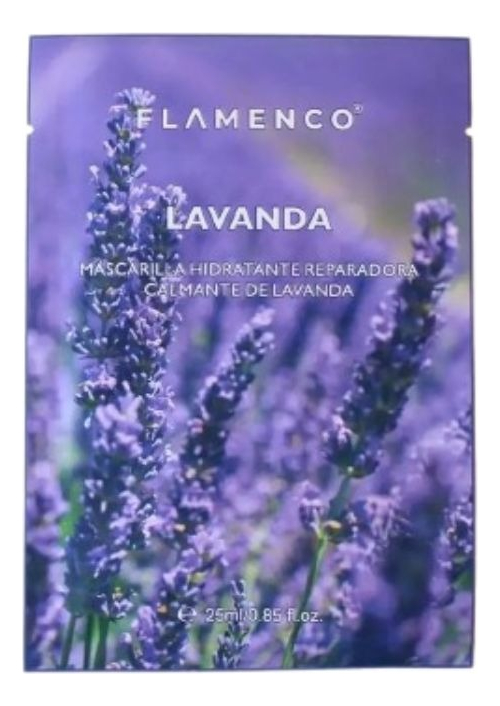 SET 3 MASCARILLAS FACIAL ANTIMANCHAS HIDRATANTE LAVANDA LAU - 3