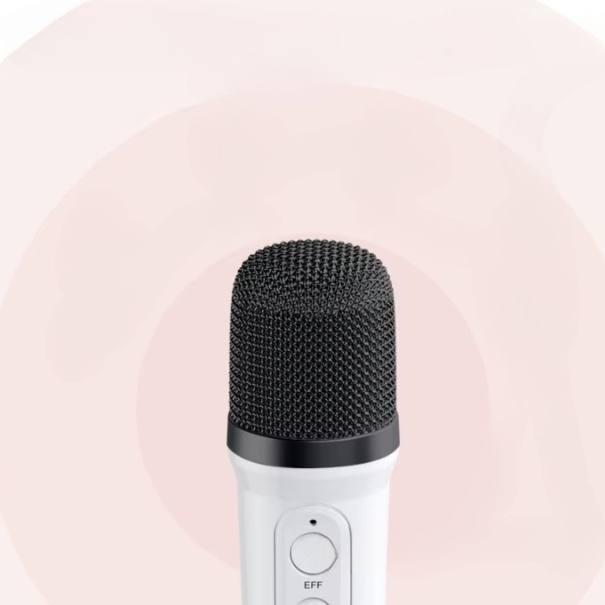PARLANTE PORTATIL + MICROFONO KARAOKE DIVERTIDO BLANCO LAU - 9