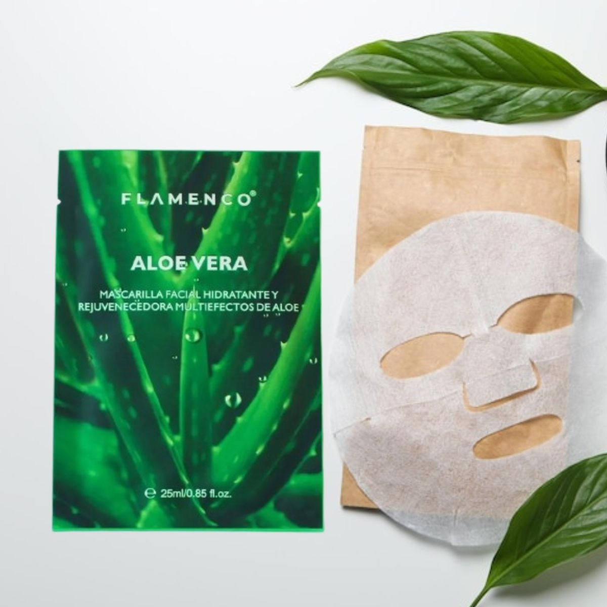 SET 3 MASCARILLA FACIAL ALOE VERA HIDRATACIÓ CALMANTE LAU - 9