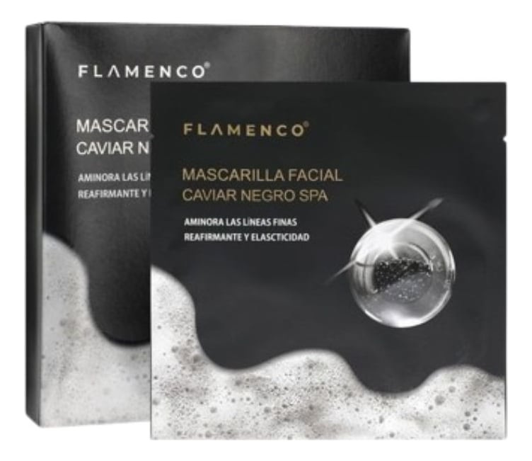 SET 4 MASCARILLA FACIAL REAFIRMA CAVIAR NEGRO NUTRICIÓN LAU - 1