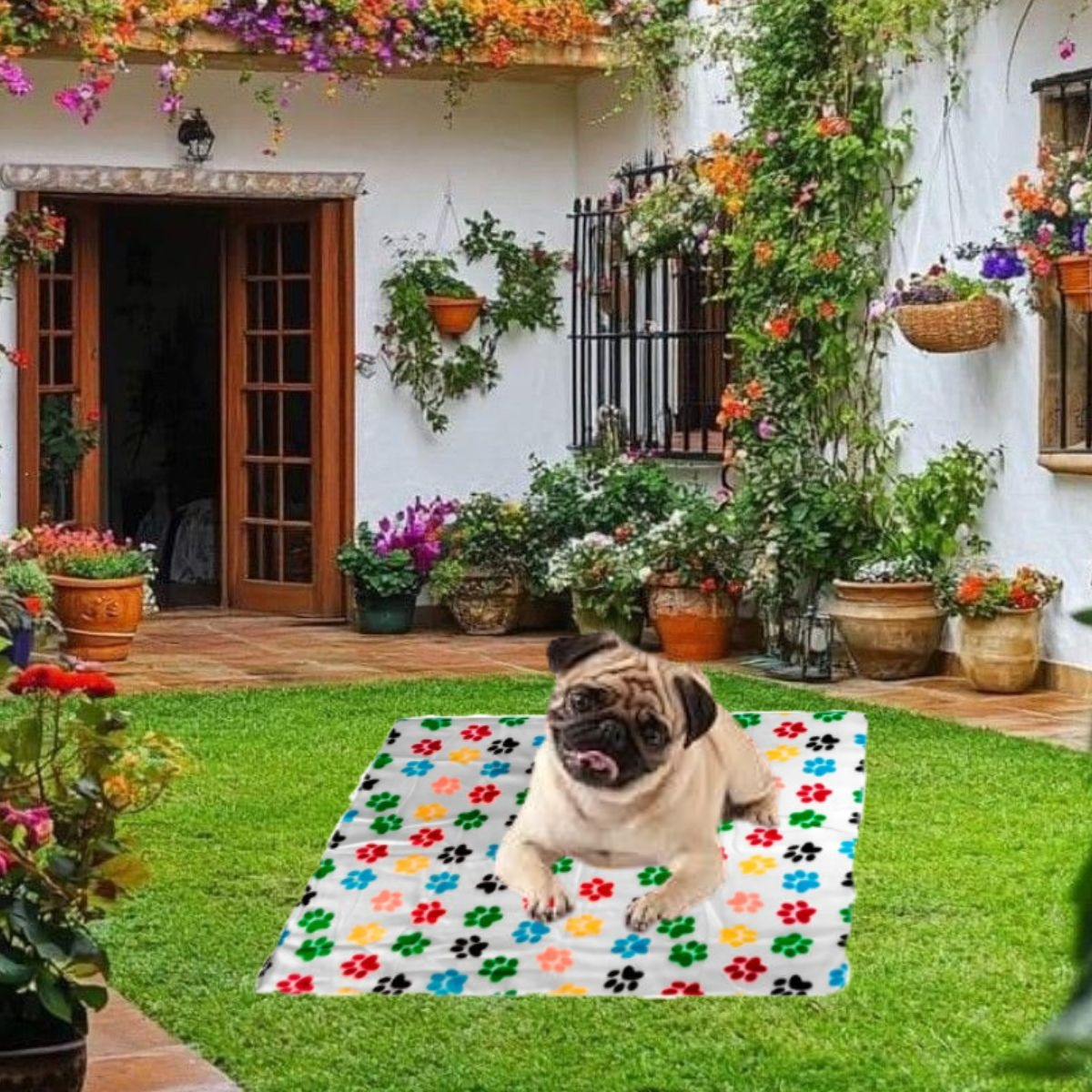 SET 3 MANTAS TERMICAS PARA MASCOTAS PERROS GATOS SUAVE LAU - 9