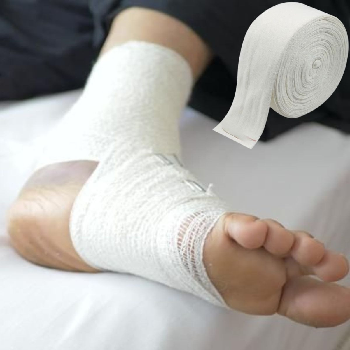 VENDA TUBULAR 7,5CM ELASTICA MEDICA COMPRESION LAU - 10