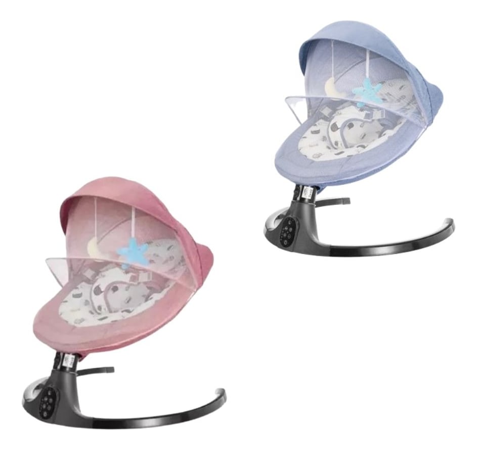 SILLA MECEDORA AUTOMATICA PARA BEBE COMODA MUSICA LAU - 3