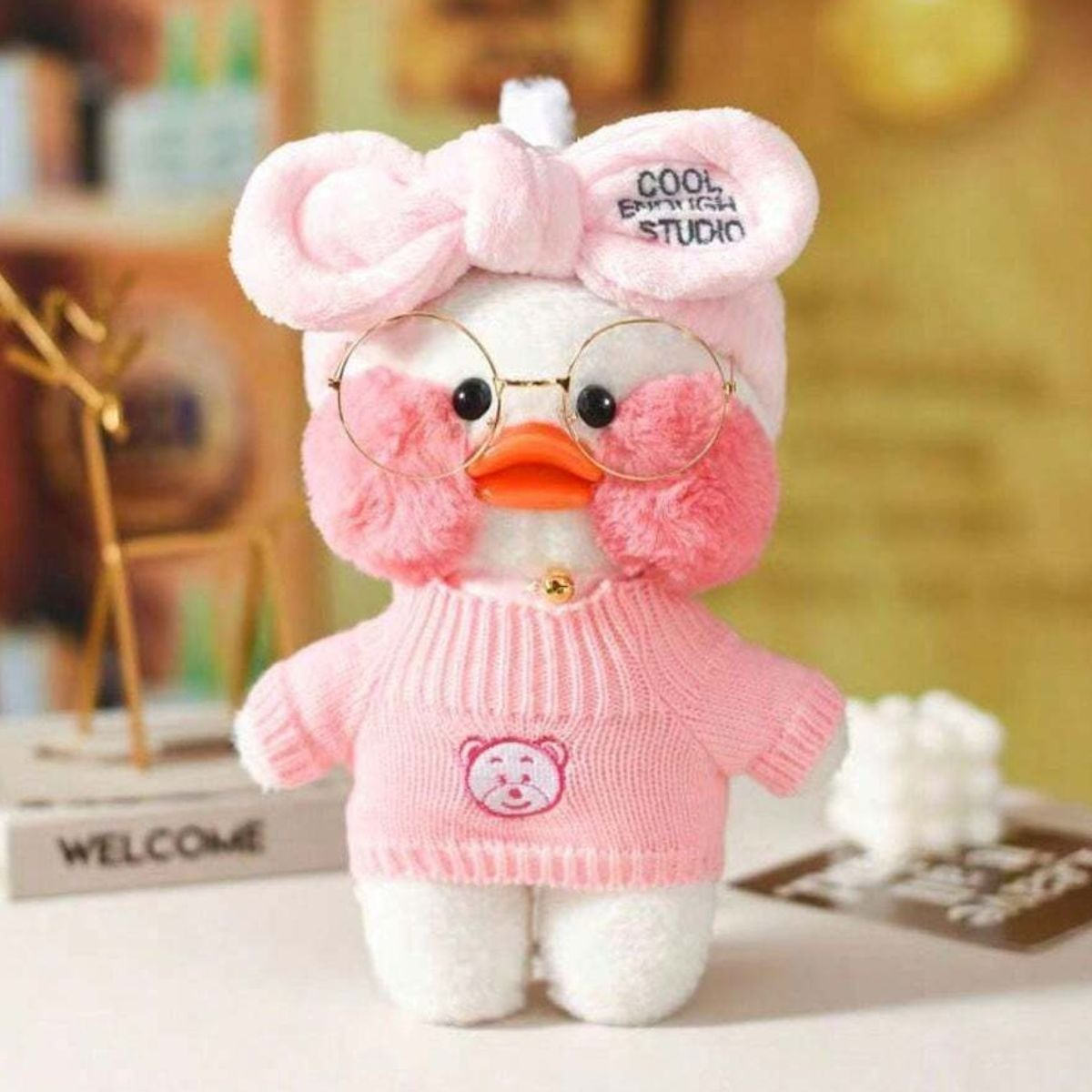 PELUCHE KAWAII PATO LALAFANFAN SUAVE TIERNO BEBES LAU - 4