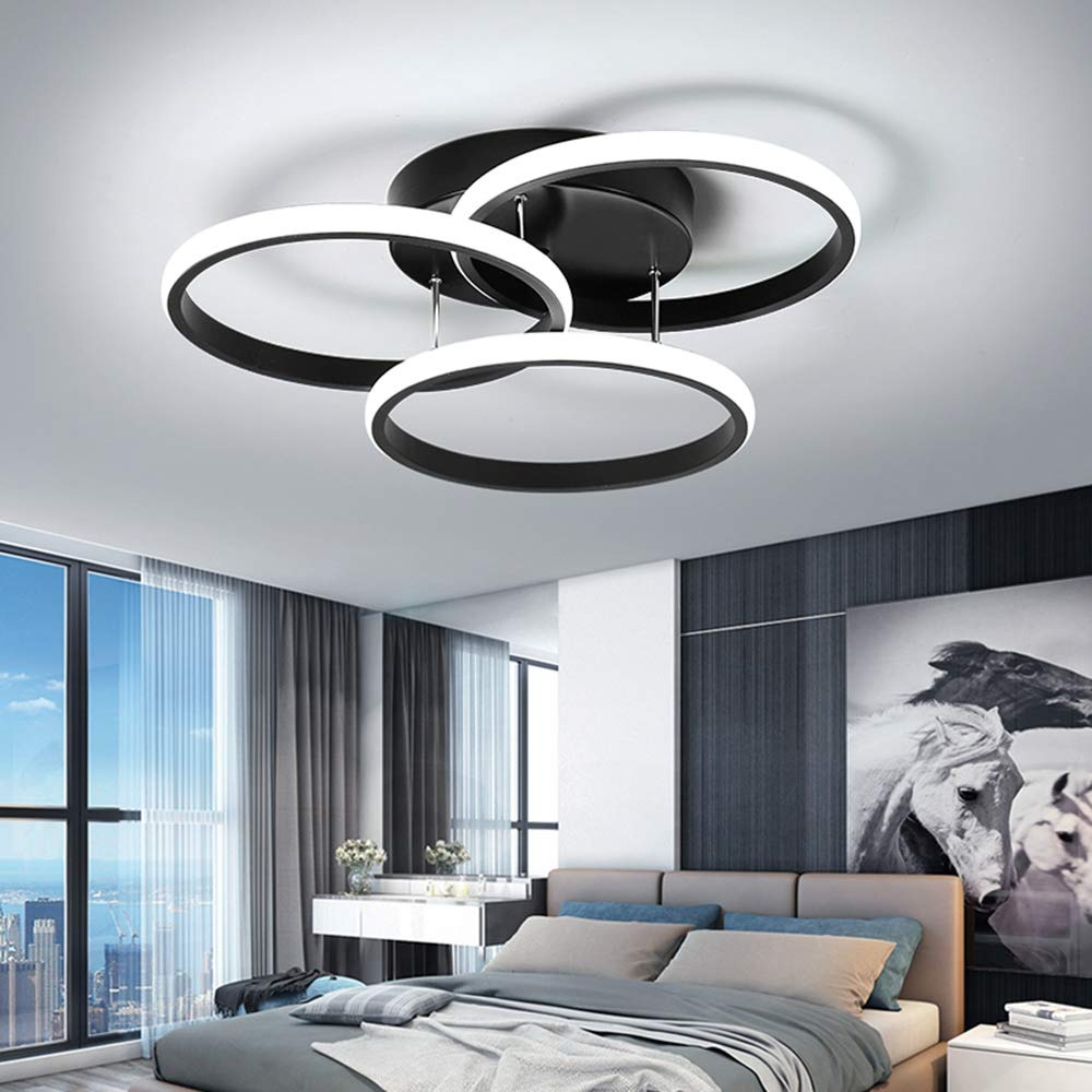 LAMPARA TECHO LED MODERNA ESTUDIO COMEDOR COCINA LAU - 4