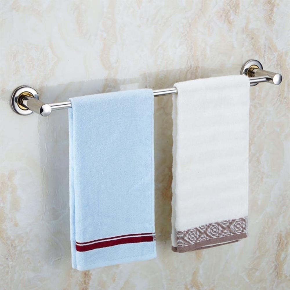 TOALLERO DE BARRA ACCESORIO DE BAÑO CROMADO LAU - 4