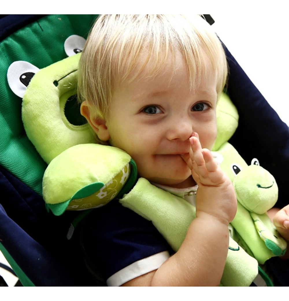 ALMOHADA FORMA U PROTECCION CABEZA CUELLO VIAJE BEBE LAU - 5