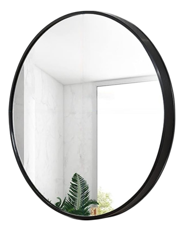 ESPEJO REDONDO PARED DECORATIVO MODERNO ENTRADA BAÑO JHN - 3
