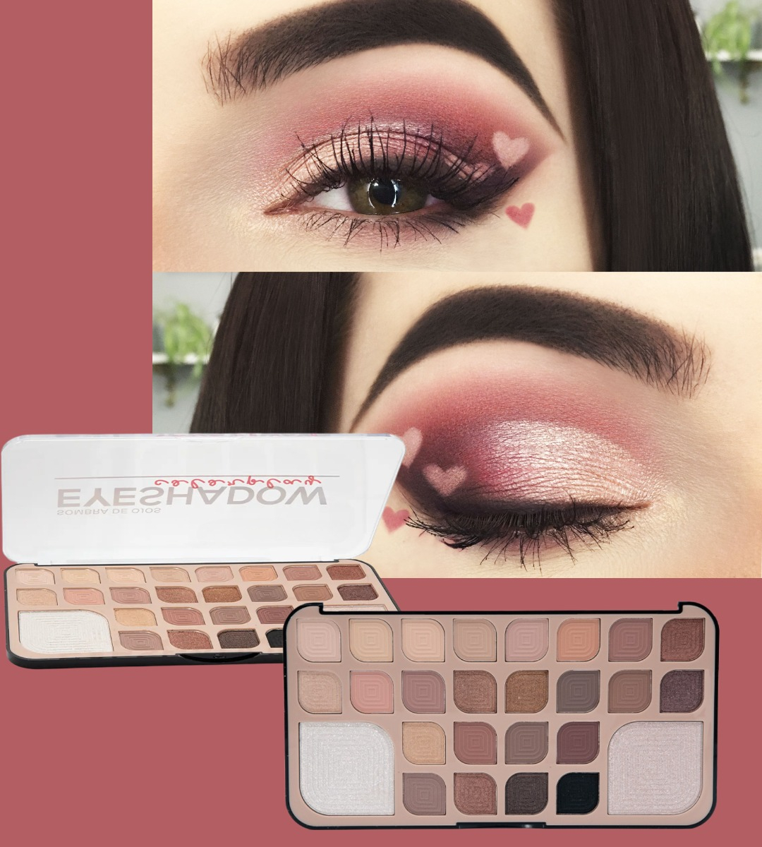 SOMBRA OJOS PALETA COBERTURA VIBRANTE SUAVE DURADERA JHN - 4