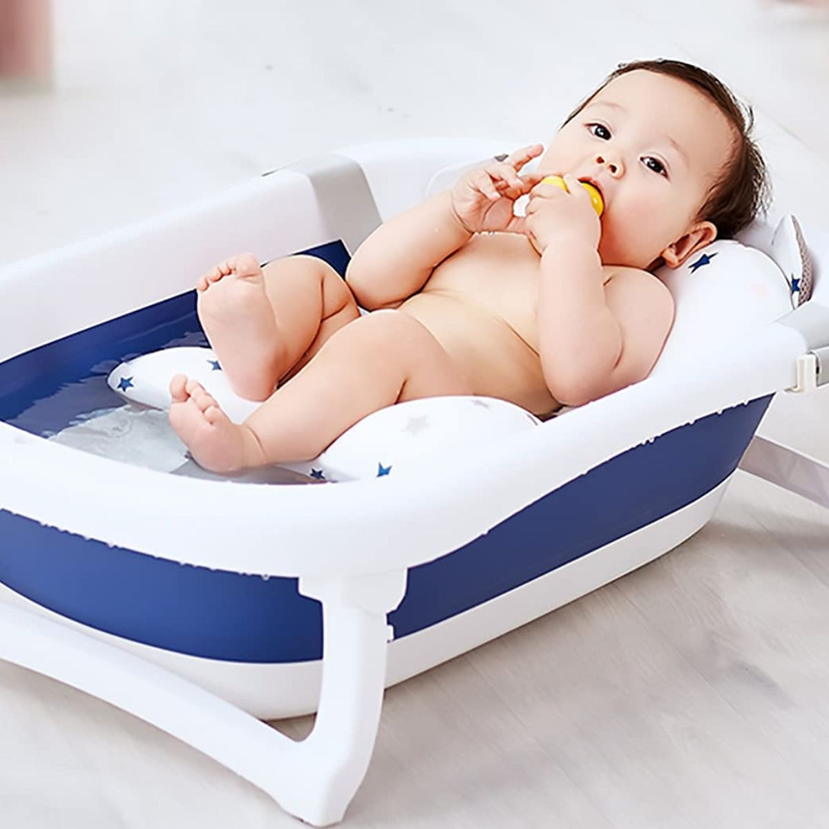 SET 2 ALMOHADILLA DE BAÑO FLOTANTE 0-6M ERGONOMICO BEBE LAU - 7