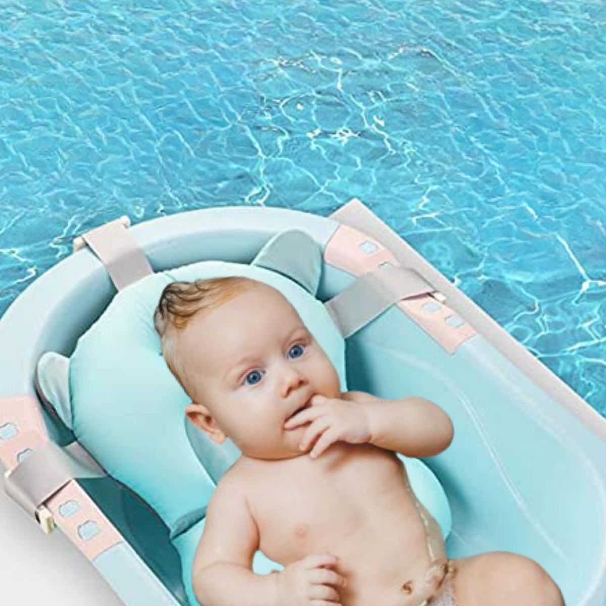 SET 2 ALMOHADILLA DE BAÑO FLOTANTE 0-6M ERGONOMICO BEBE LAU - 10