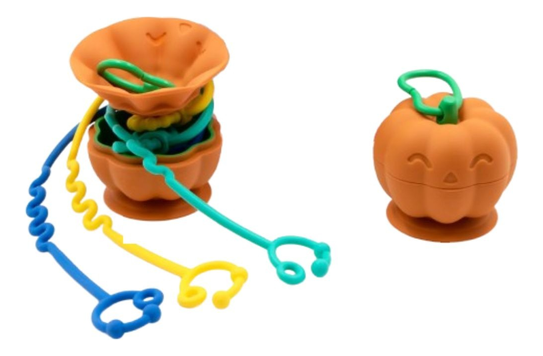 SUJETADOR JUGUETES CON SOPORTE CORREA SILICONA BEBE LAU - 3