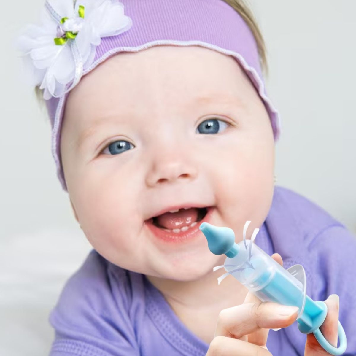 SET 7 ASPIRADOR NASAL REUTILIZABLE PORTATIL BEBE LAU - 8