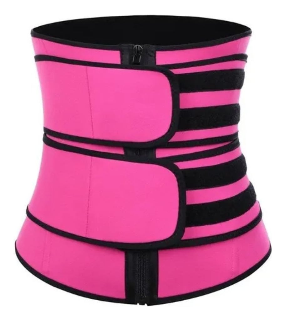 SET 2 FAJAS REDUCTORA MOLDEADORA NEOPRENO SOPORTE LUMBAR LAU - 1