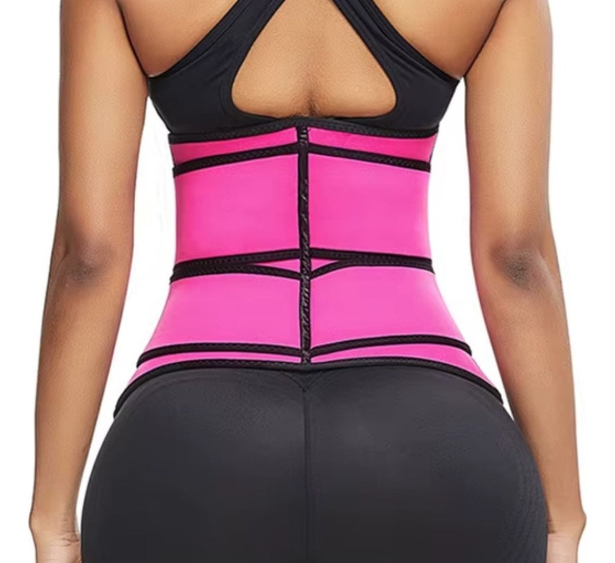 SET 2 FAJAS REDUCTORA MOLDEADORA NEOPRENO SOPORTE LUMBAR LAU - 7