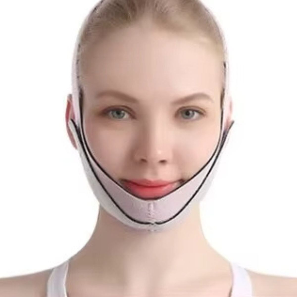 SET 2 CINTURON FACIAL ADELGAZANTE REAFIRMANTE MASCARILLA LAU - 2