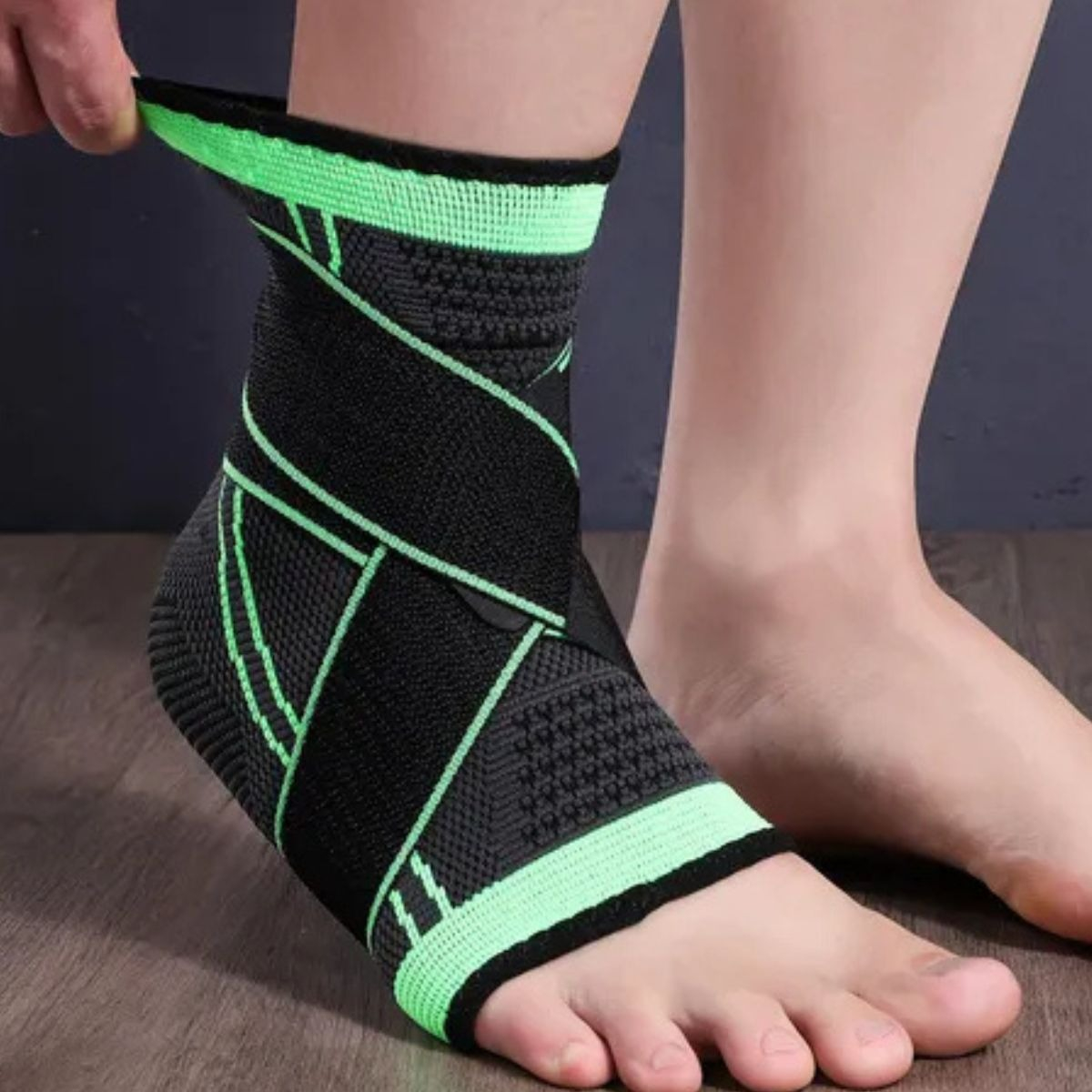 SET 2 TOBILLERAS COMPRESION AJUSTABLE ANATOMICO LAU - 10