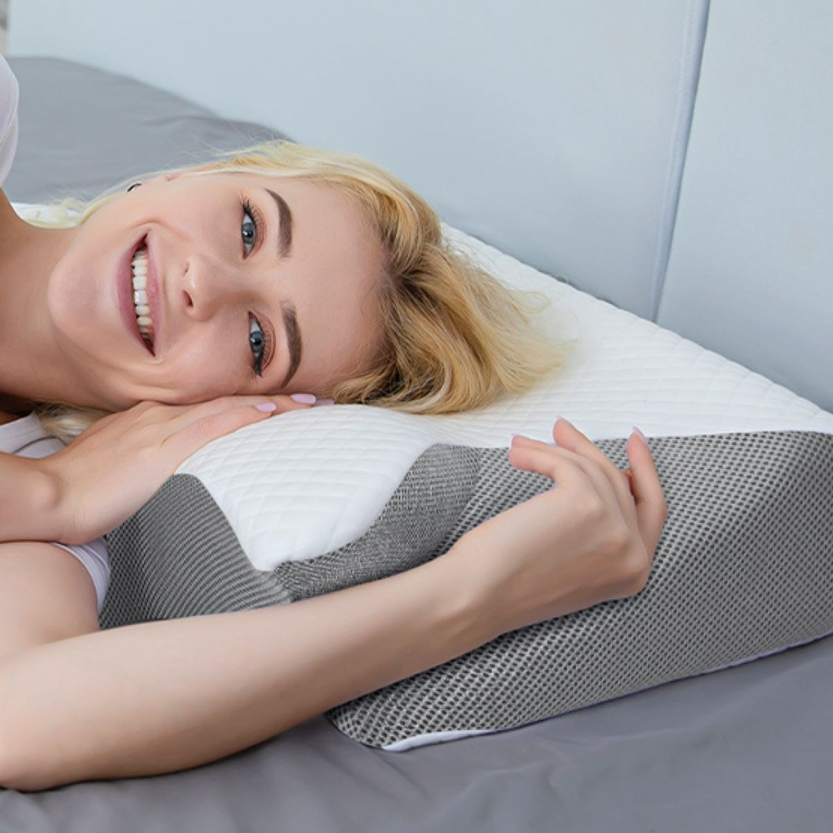 ALMOHADA ORTOPEDICA PARA CERVICAL ERGONOMICA LAU - 6