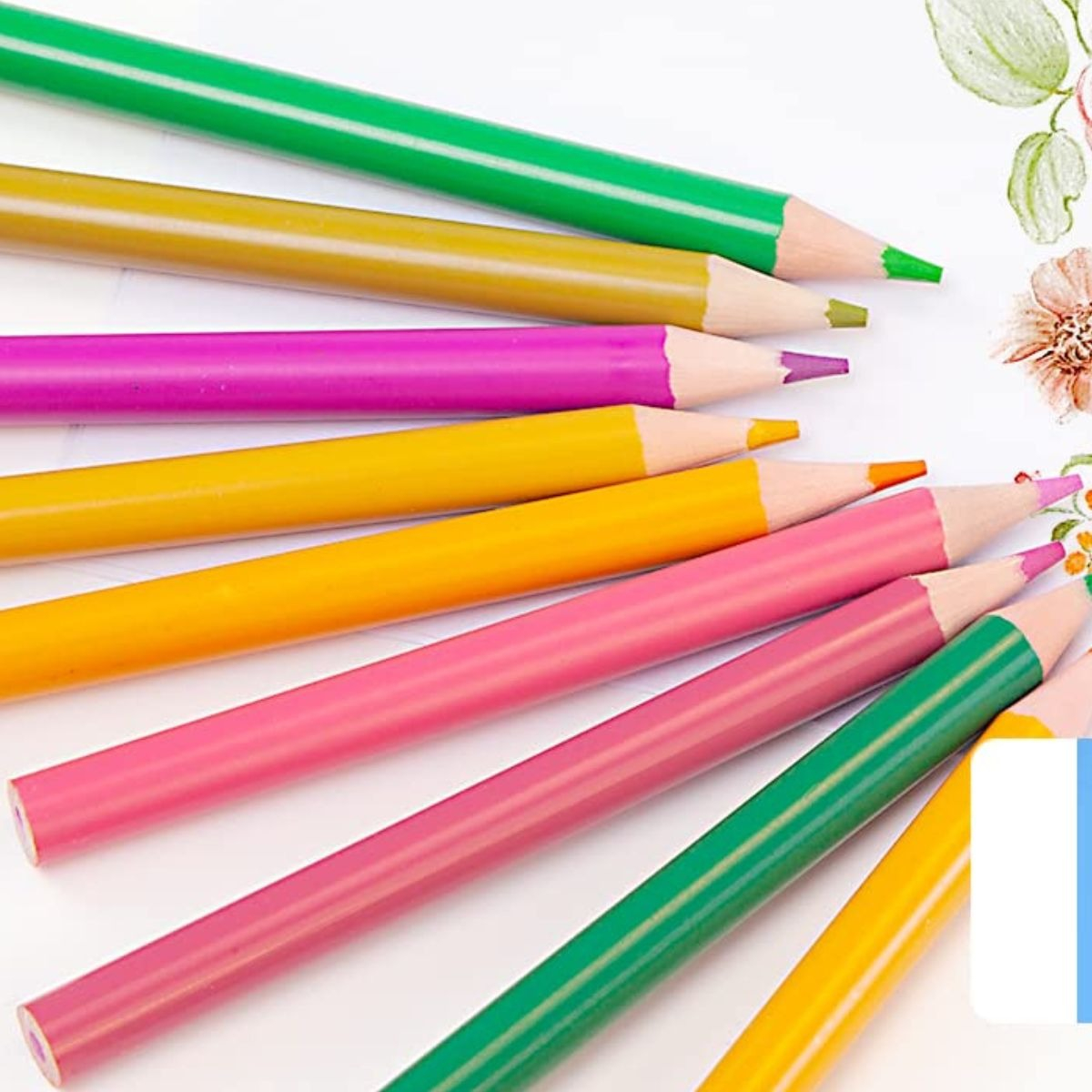 SET DE CRAYONES 208 PIEZAS ARTE ACUARELA COLORES NIÑOS LAU - 8