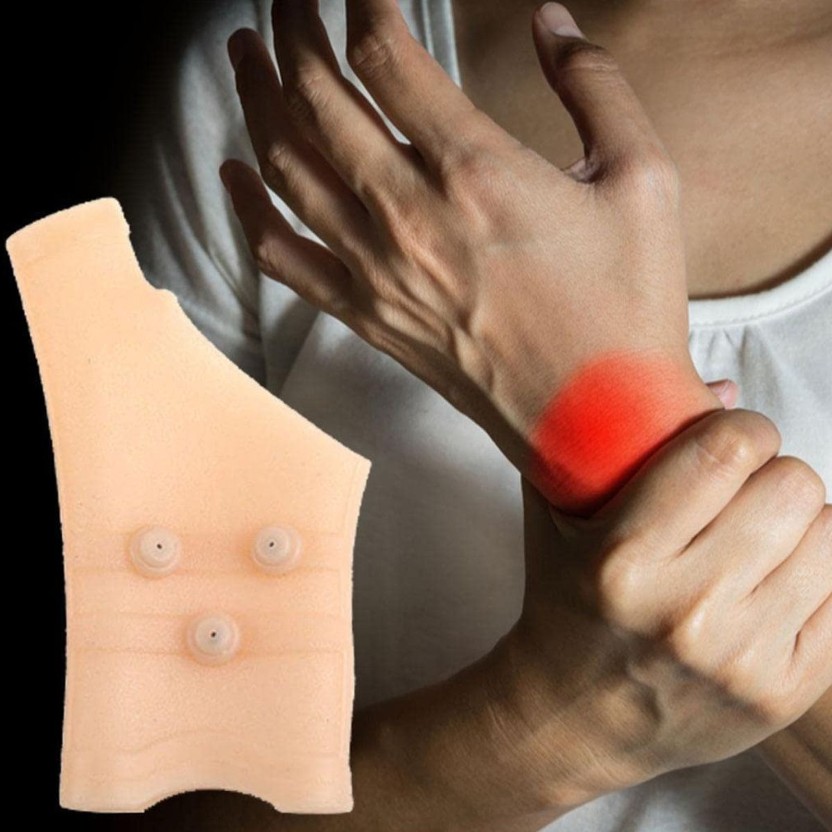 SET 3 MUÑEQUERAS ELASTICA DE COMPRESION ALIVIO DOLOR LAU - 3