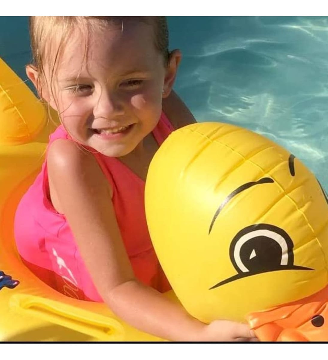 SET 3 FLOTADOR INFLABLE FORMA DE PATO PARA BEBE LAU - 3