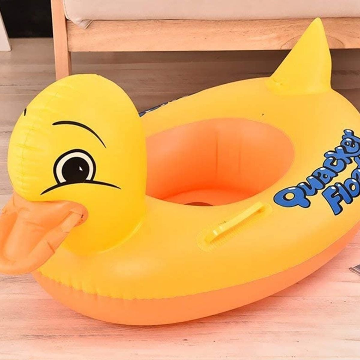 SET 3 FLOTADOR INFLABLE FORMA DE PATO PARA BEBE LAU - 5
