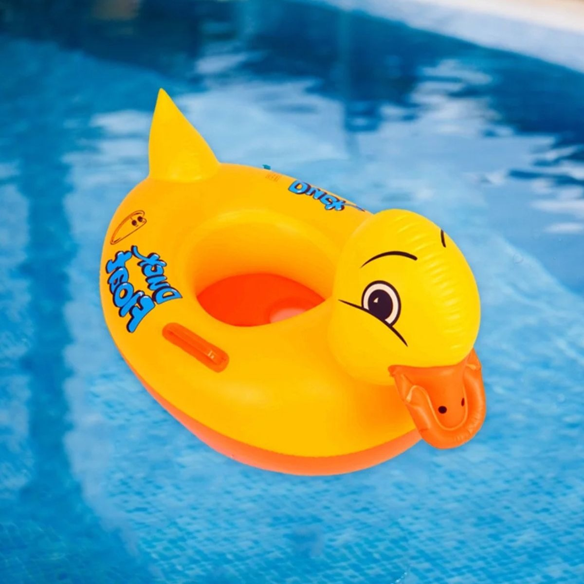 SET 3 FLOTADOR INFLABLE FORMA DE PATO PARA BEBE LAU - 9