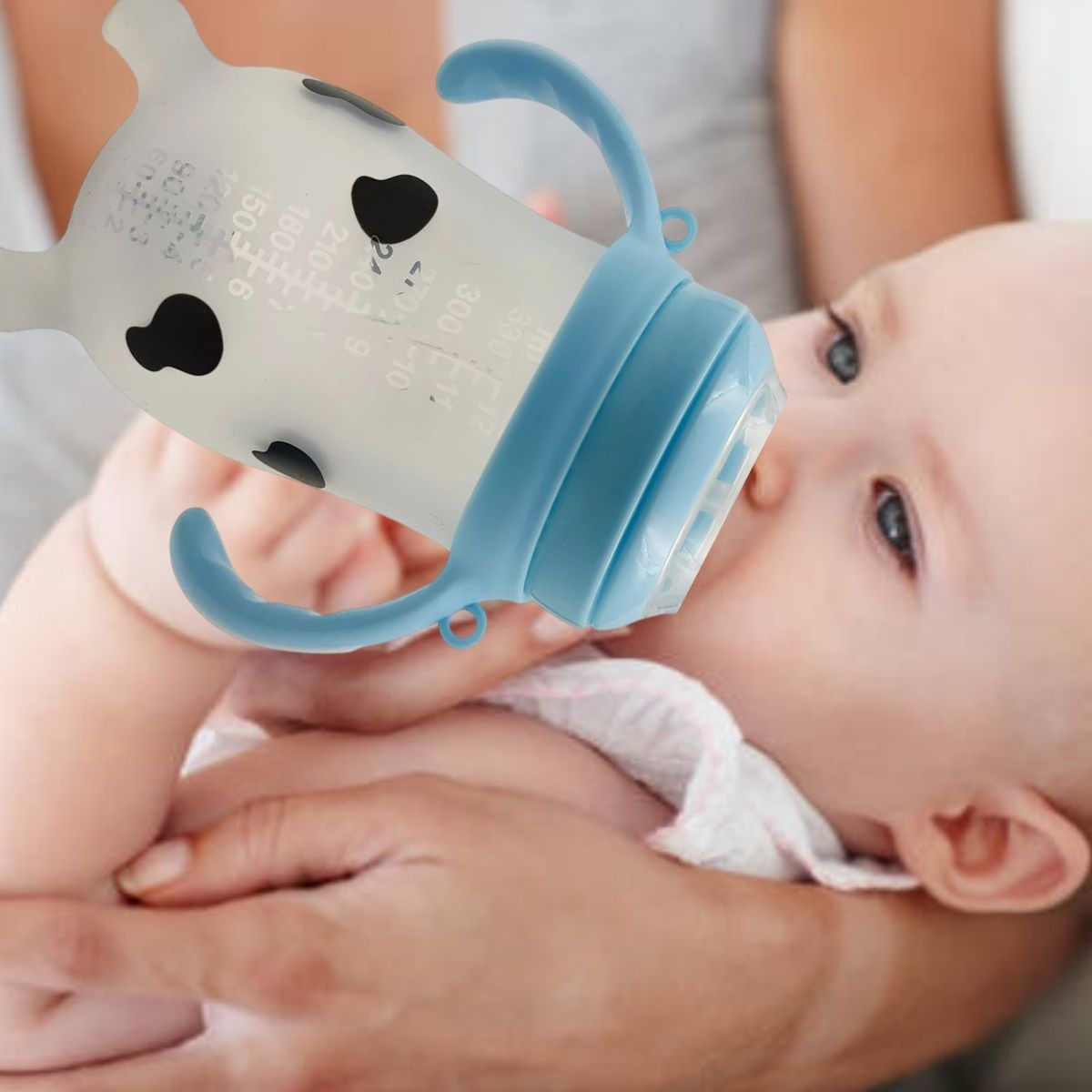 MAMADERA BIBERON ANTICOLICOS 330ML DISEÑO INFANTIL BEBE LAU - 9