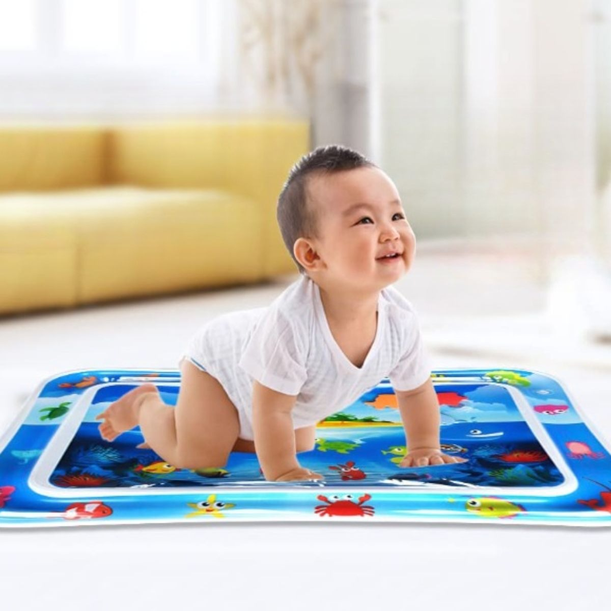SET 2 ALFOMBRAS DE AGUA JUGUETE SENSORIAL BEBE LAU - 5