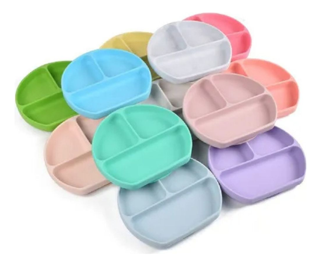 SET ALIMENTACION PLATO+CUCHARA TENEDOR SILICONA LAU - 5
