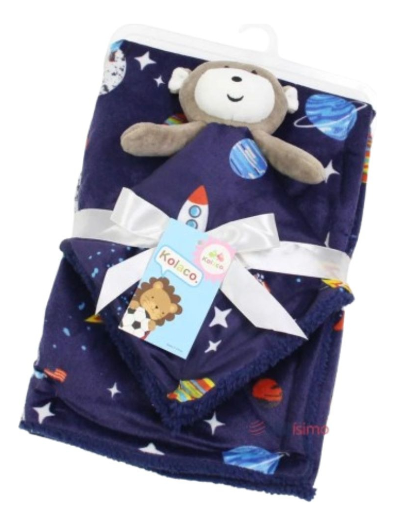 MANTA DE APEGO COBIJA DOBLE SUAVE ABRIGO CONFORT BEBE LAU - 1