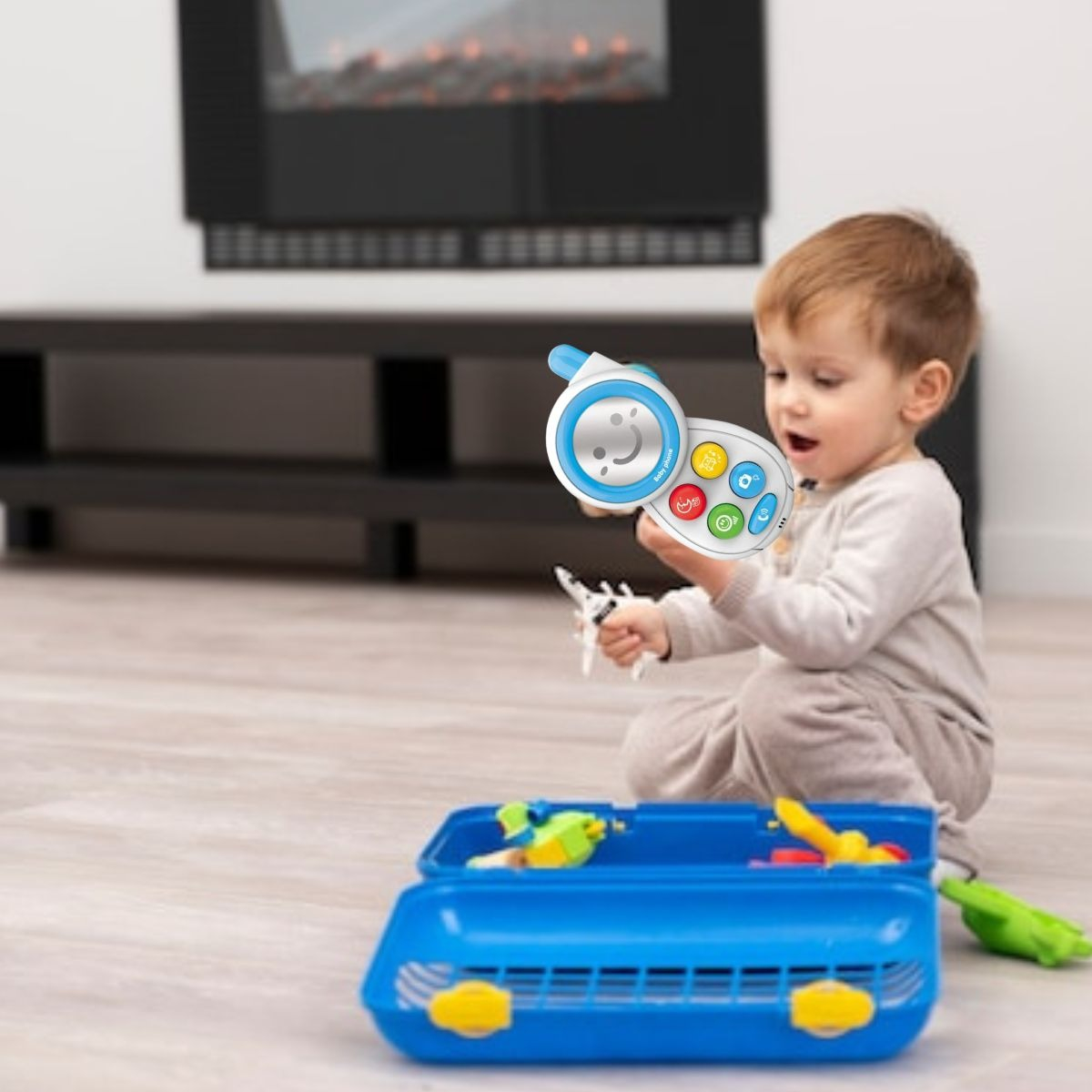 JUGUETE TELEFONO MUSICAL ESTIMULACION SENSORIAL NIÑOS LAU - 2