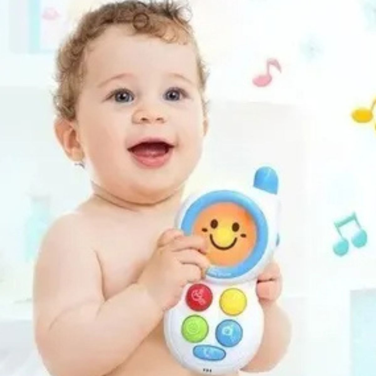 JUGUETE TELEFONO MUSICAL ESTIMULACION SENSORIAL NIÑOS LAU - 4