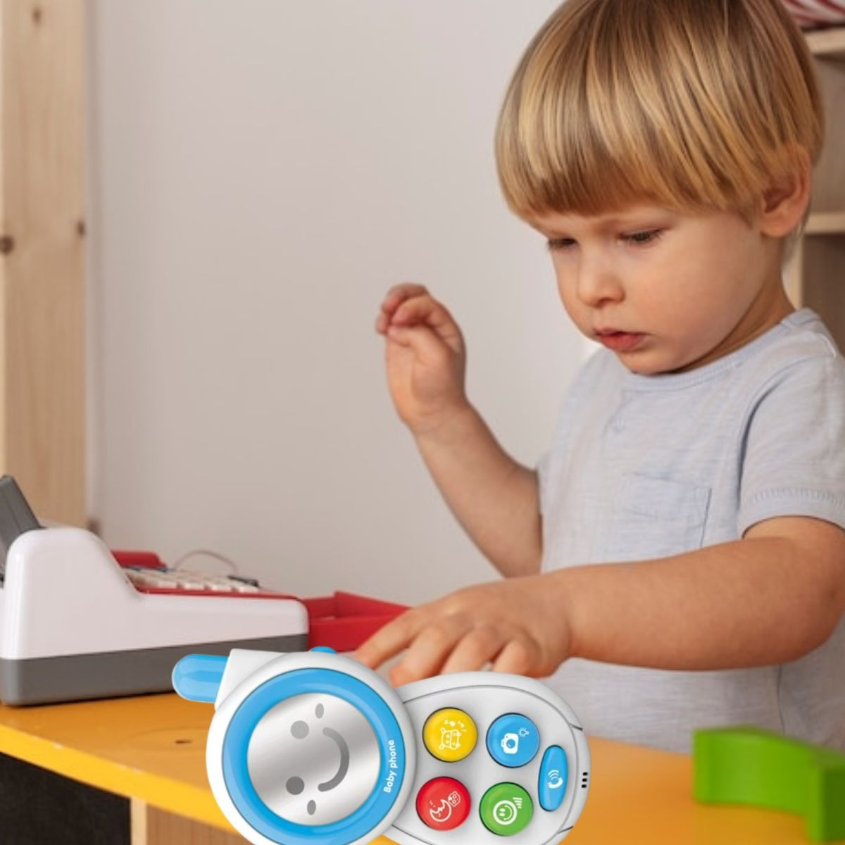 JUGUETE TELEFONO MUSICAL ESTIMULACION SENSORIAL NIÑOS LAU - 9