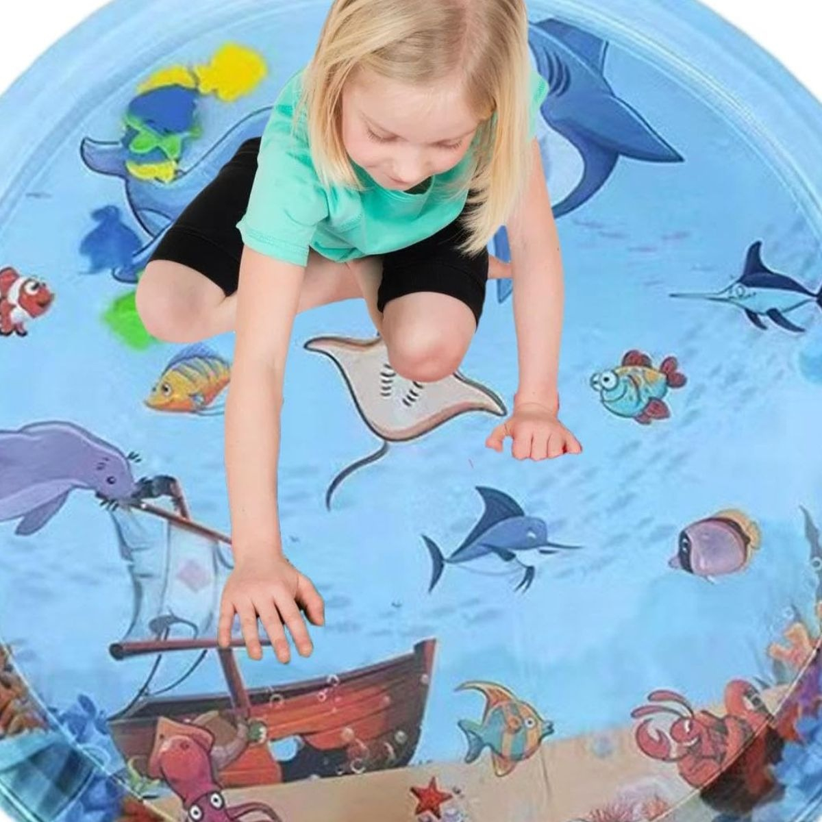 ALFOMBRA DE AGUA JUEGUETE SENSORIAL ESTIMULACION BEBE LAU - 2