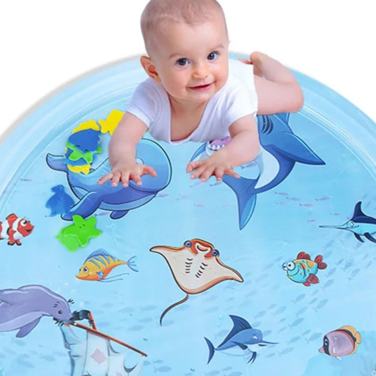 ALFOMBRA DE AGUA JUEGUETE SENSORIAL ESTIMULACION BEBE LAU - 10