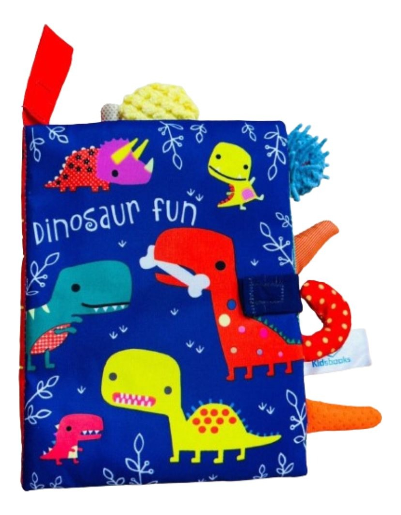 JUGUETE LIBRO DE TELA APRENDIZAJE INTERATIVO BEBE LAU - 1
