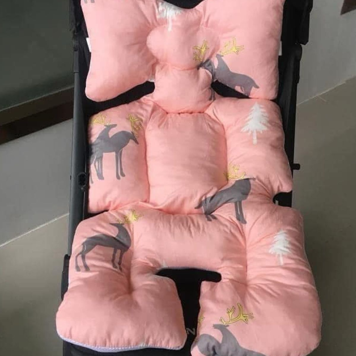 COJIN ACOLCHADO PARA CARRITO SUAVE ERGONOMICO BEBE LAU - 6