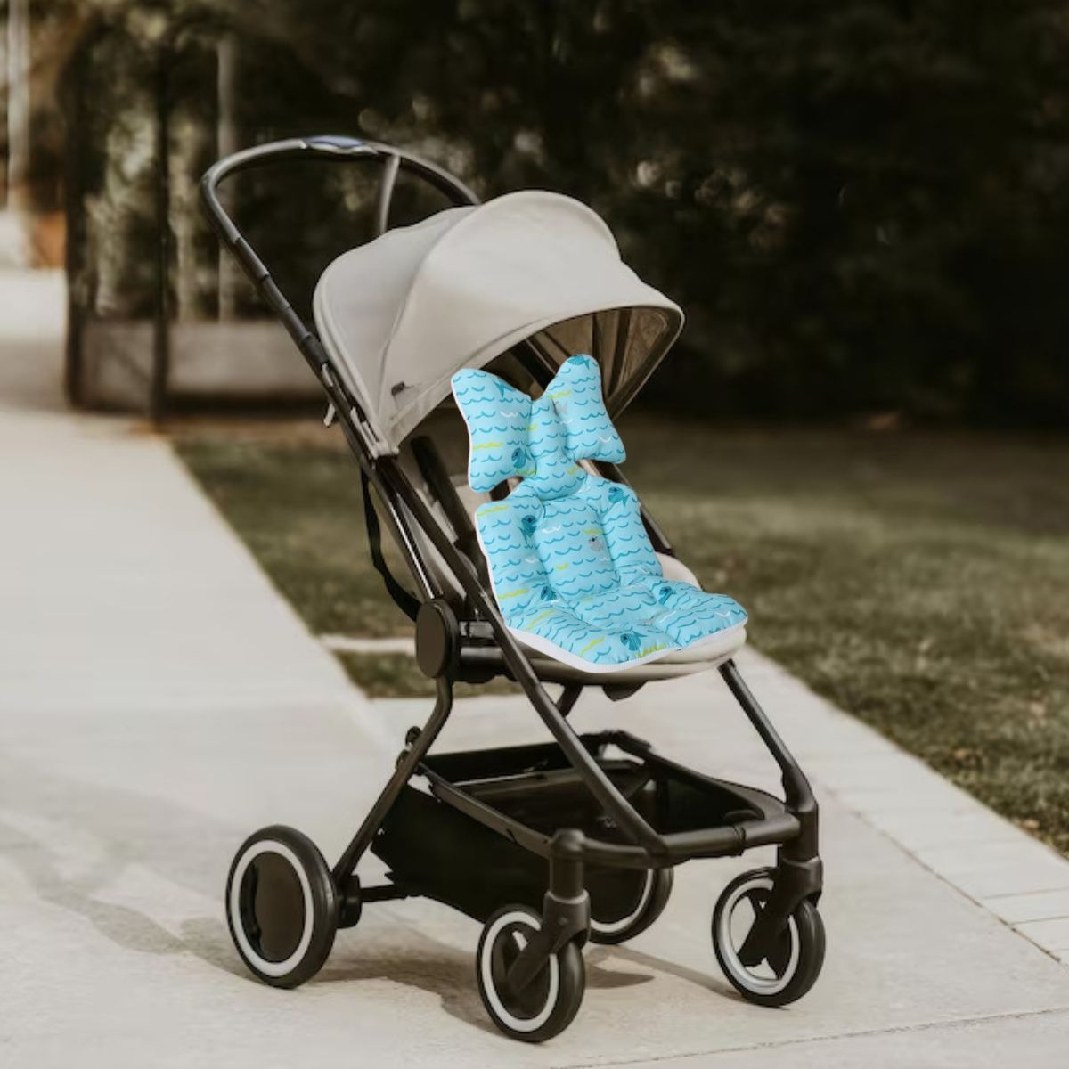 COJIN ACOLCHADO PARA CARRITO SUAVE ERGONOMICO BEBE LAU - 7