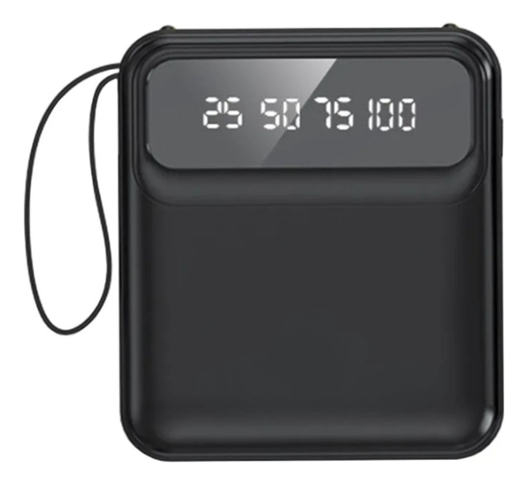 CARGADOR PORTATIL PANTALLA DIGITAL INTEGRADO PRACTICO JHN - 1