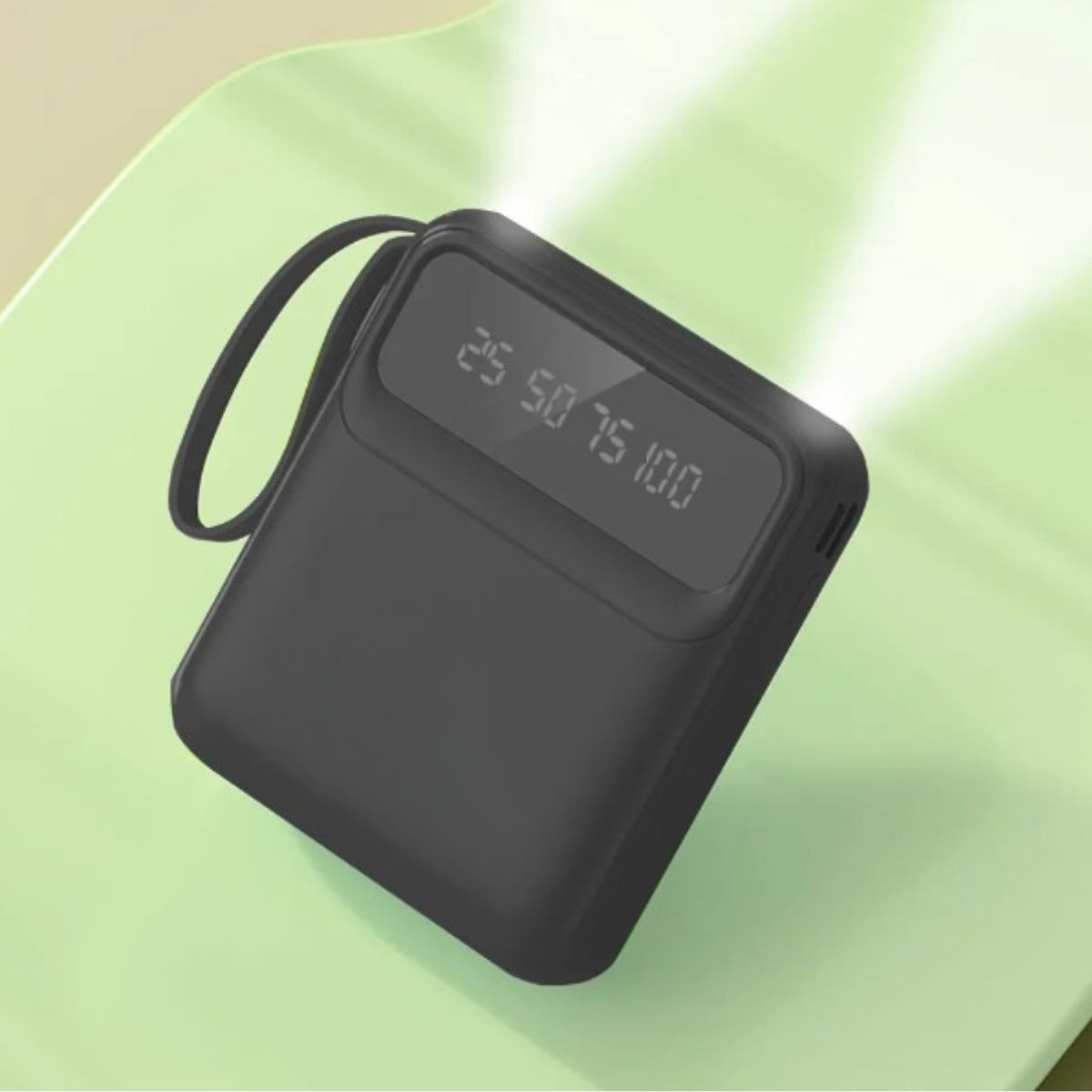 CARGADOR PORTATIL PANTALLA DIGITAL INTEGRADO PRACTICO JHN - 2
