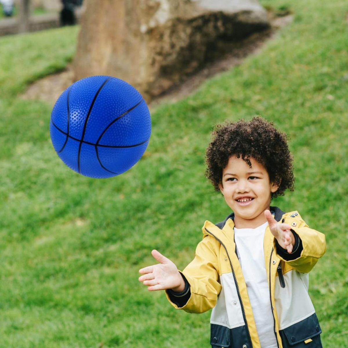 SET 12 PELOTA SALTARINA INFLABLE LIVIANA EDUCATIVA JHN - 10