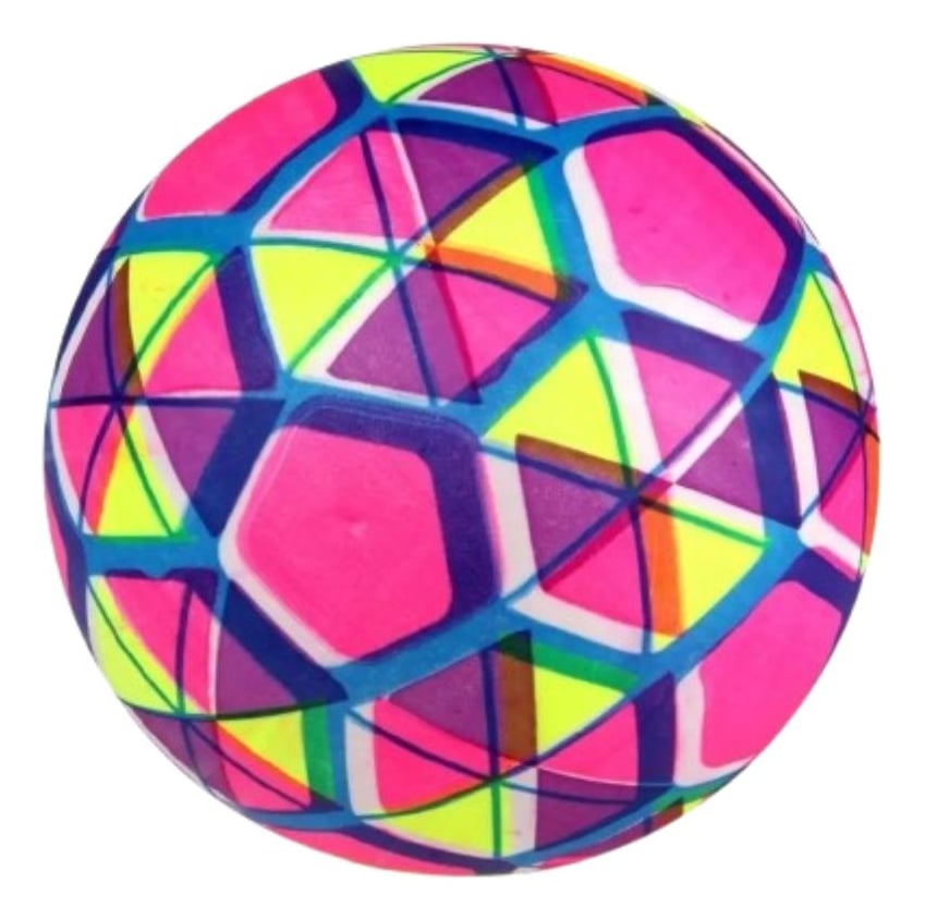 SET 8 PELOTA INFLABLE GOMA RESISTENTE DIVERTIDA VERSATIL JHN - 1